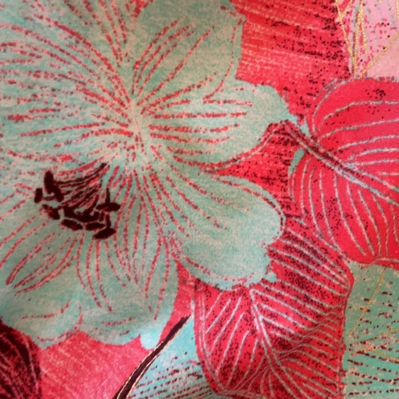 Le Cove floral one-piece swimsuit SZ 22 - Picture 3 of 3